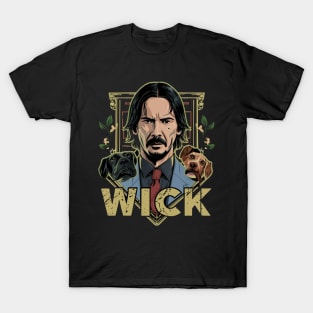 John Wick and dog T-Shirt